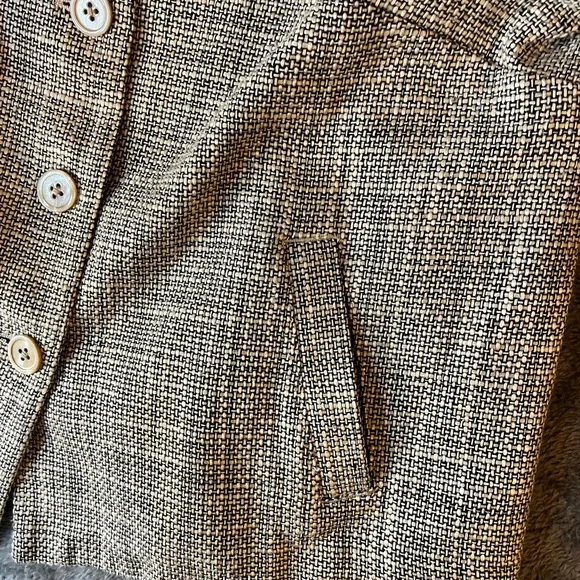 Appleseed's Kids Light Gray Tweed Blazer - Picture 9 of 11